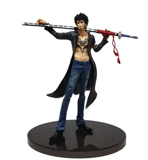 Anime One Piece Action Figure - Trafalgar Law Standing | Height-20 cm 