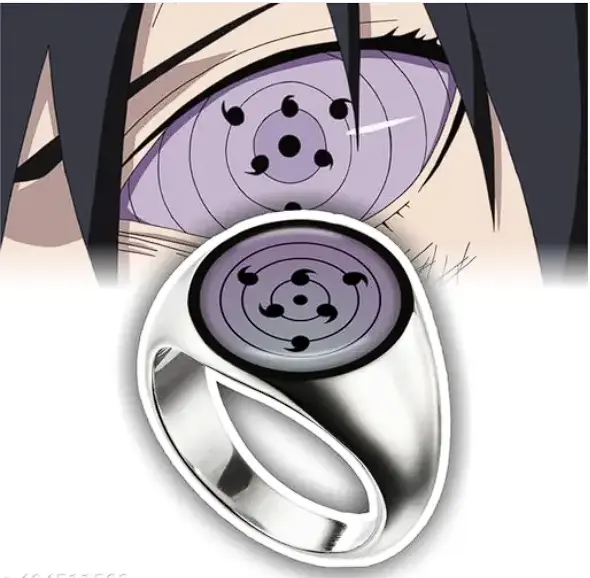 Anime Naruto Rinnegan Eye Premium Ring