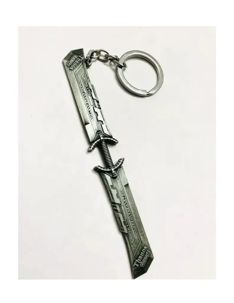 Avengers Thanos Sword Metal keychain