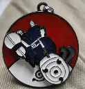 OBITO ROTATING PREMIUM METAL KEYCHAIN