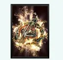  Avengers Logo Marvel Photo Frame 5X7 Inch Size Photo Frame