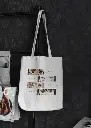 DEMON SLAYER WHITE TOTE BAG