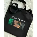EREN BLACK TOTE BAG