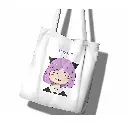 HEHE GIRL BLACK TOTE BAG