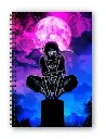 Itachi Uchiha Naruto Wire Bound Spiral Printed Notebook 