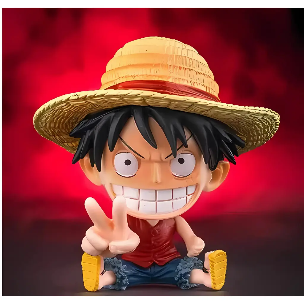 Anime One Piece Luffy Miniature Action Figure