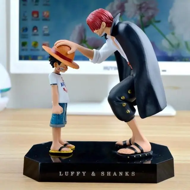 One Piece Action Figure Luffy and Shanks Height-19cm