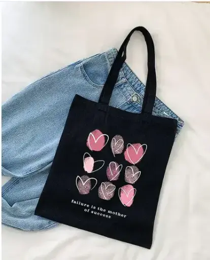 WOMEN TOTE BAG HEART