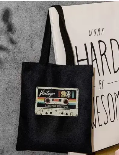 WOMEN VINTAGE TOTE BAG