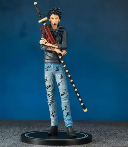 Anime One Piece Figurine - Trafalgar D. Water Law Action Figure | Height - 20cm with Stand 