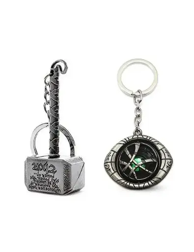 Doctor strange Eyes Golden The Doctor High Quality Layther Keychain