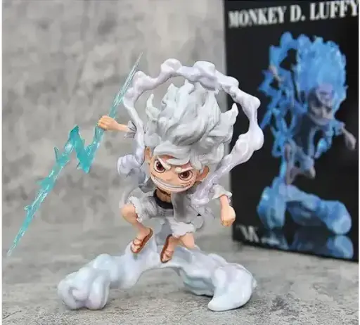 Luffy Action Figure, Gear 5 Luffy Anime Premium Figure