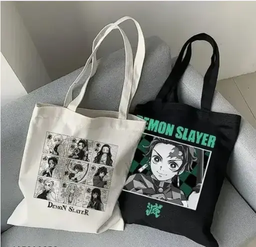 Demon Slayer Tote Bags Pack Of 2