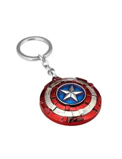 Captain America Shield Keychain