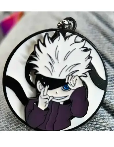  JUJUTSU KAISEN GOJO SATORU PREMIUM 360 DEGREE ROTATE Keychain