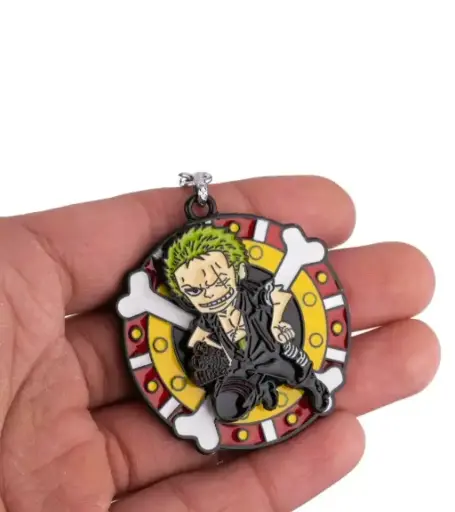 ONE PIECE PREMIUM ROTATING METAL KEYCHAIN