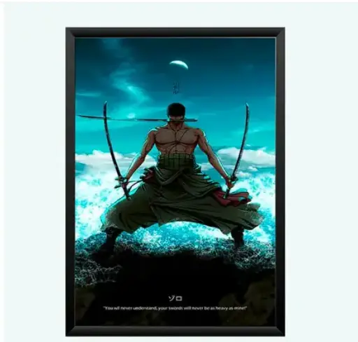 One Piece Anime Cartoon Photo Frame 5X7 Inch Size Photo