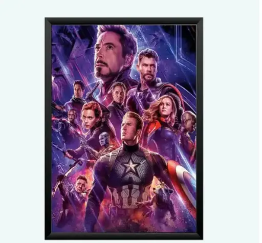 Iron Man Tony Stark Marvel Photo Frame 5X7 Inch Size Photo