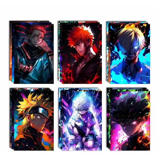 Premium Anime poster Set of 20 mix anime