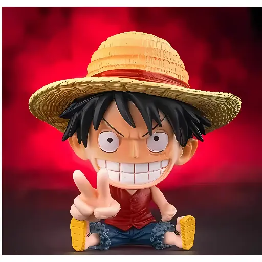 Anime One Piece Luffy Miniature Action Figure